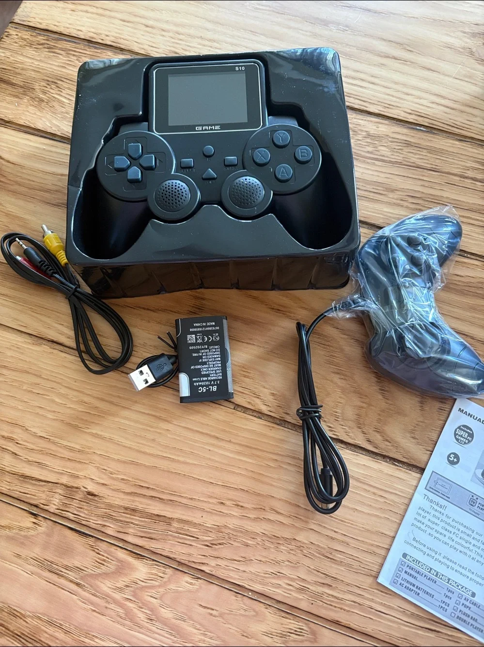 S10 Gamepad black controller